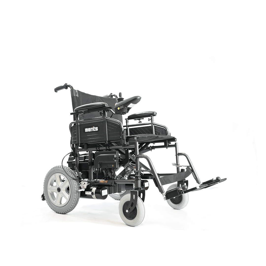 Merits Travel-Ease P101 Folding Power Wheelchair