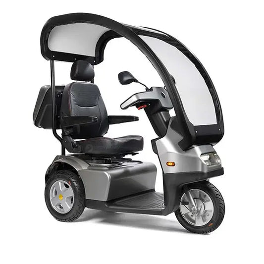 Afiscooter S3 - Canopied, 3 Wheel Outdoor, Heavy-Duty Mobility Scooter